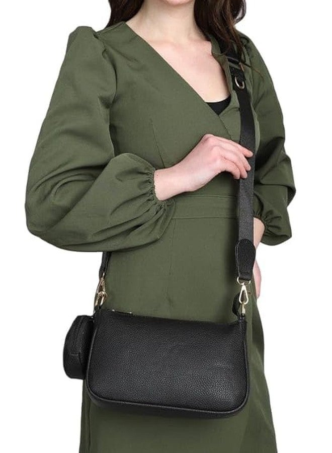 AKSUTI Slingbag for women | Black shoulder bag - Image 3